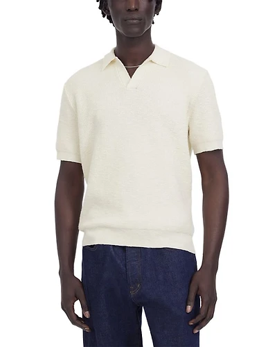 Waffle Knit Johnny Polo