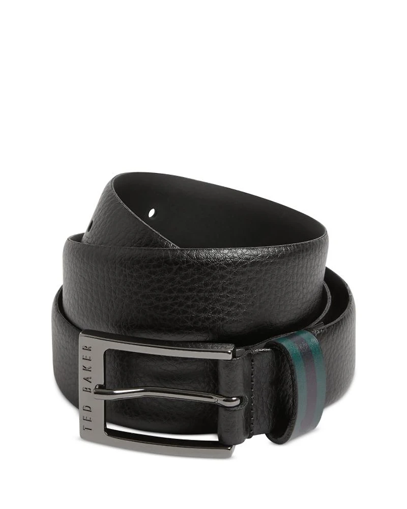 Men's Kendon Stripe Leather Belt