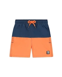 Tom & Teddy Boys' Color Blocked Swim Trunks - Little Kid, Big Kid