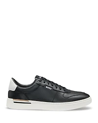 Men's Leather Lace Up Sneakers