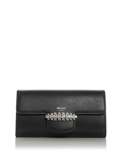 Jimmy Choo Bing Leather Wallet on Chain