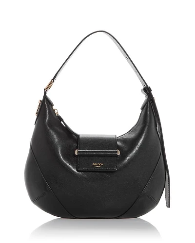 Bar Hobo Leather Shoulder Bag