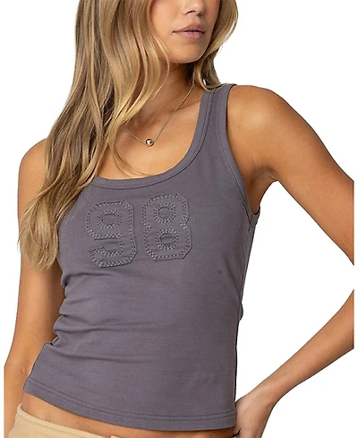 Edikted Mindie 98 Scoop Tank Top