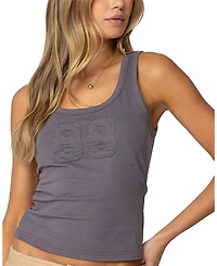Edikted Mindie 98 Scoop Tank Top