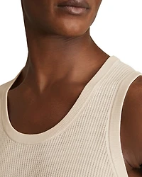 Watson Sleeveless Textured Tee