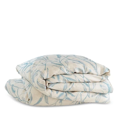 Annie Selke Margot Botanical Linen Blend Duvet Cover, King