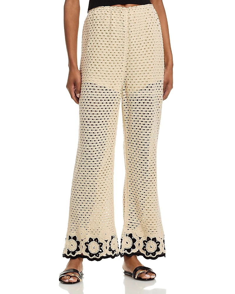 Aqua Crochet Pants - Exclusive