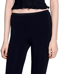 Ruffled Capri Pants
