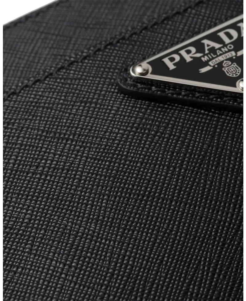 Saffiano Leather Pouch