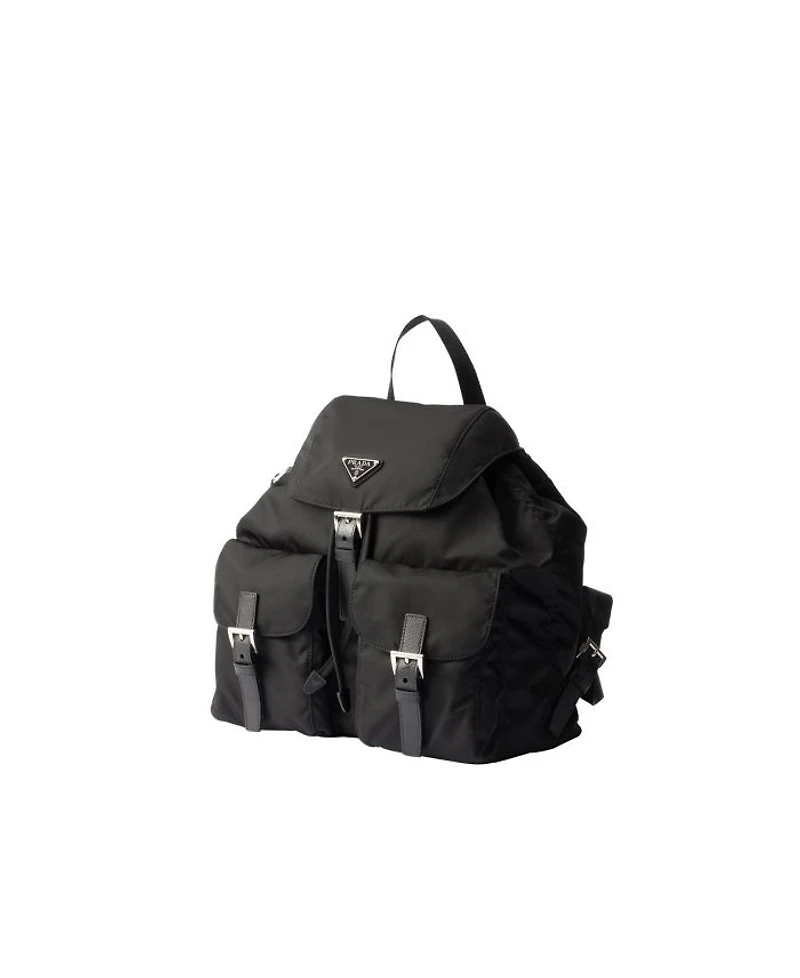 Re-Nylon Medium Backpack with Pouch