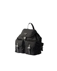 Re-Nylon Medium Backpack with Pouch