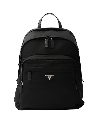 Prada Re-Nylon and Saffiano Leather Backpack