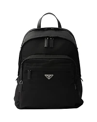 Prada Re-Nylon and Saffiano Leather Backpack