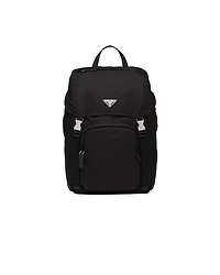 Re-Nylon and Saffiano Leather Backpack