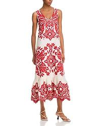 Sea Liliana Applique Maxi Dress