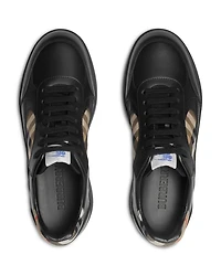 Men's Terrace Check Low Top Sneakers