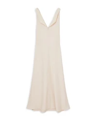 Kiera Textured Drape Neck Dress