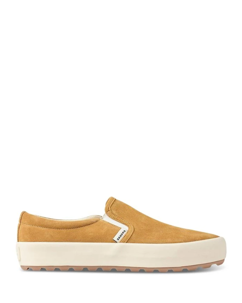 Leather Slip On Shoes