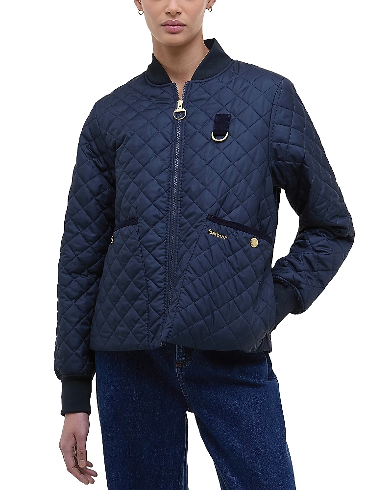 Barbour Reyna Quilted Bomber Jacket