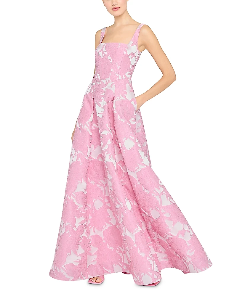 Theia Soleil Basque Gown