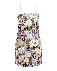 Velia Embellished Spaghetti Strap Dress