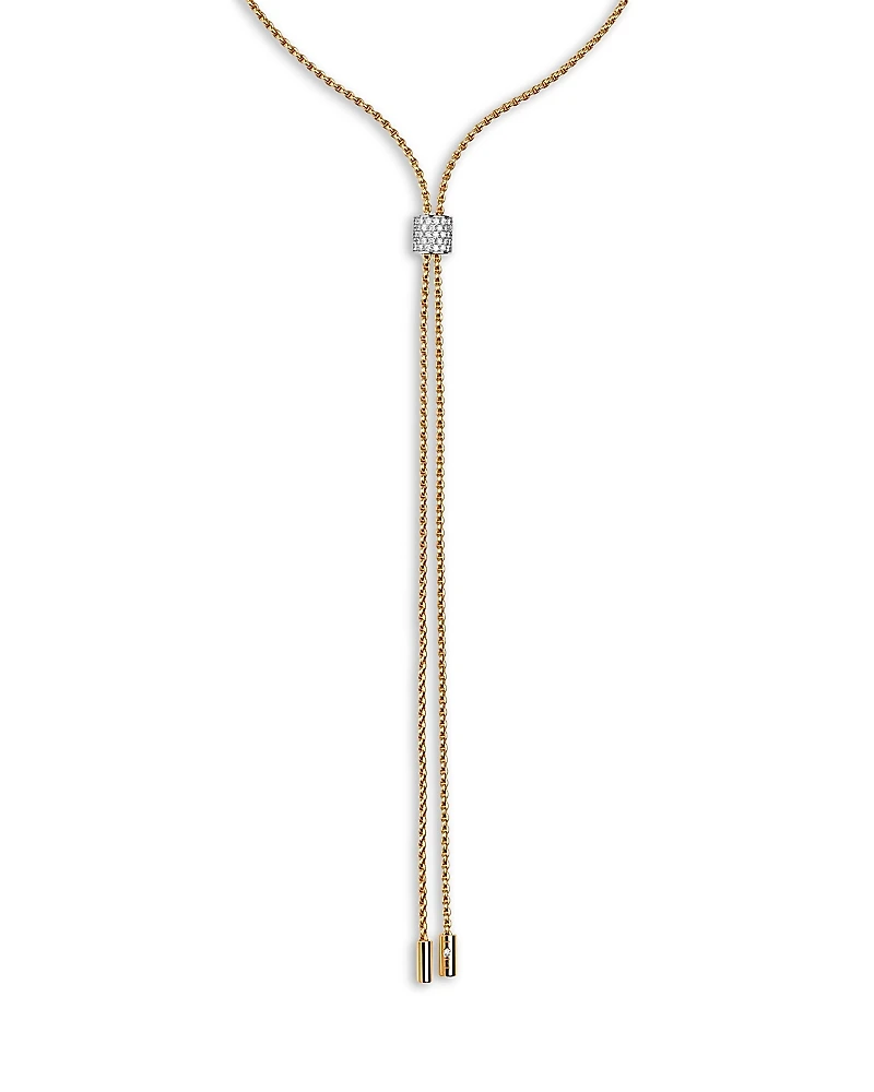 Fope 18K Yellow Gold Aria Diamond Lariat Necklace, 27.5