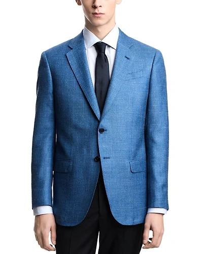 Regular Fit Notch Lapel Blazer