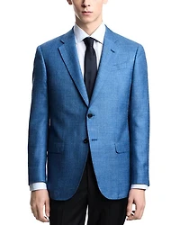 Regular Fit Notch Lapel Blazer