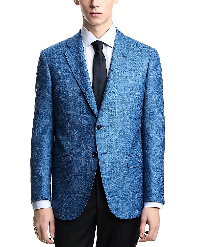 Emporio Armani Regular Fit Notch Lapel Blazer