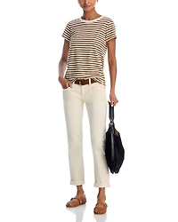 The Slub Stripe Tee