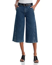 rag & bone Jamie High Rise Culotte Jeans