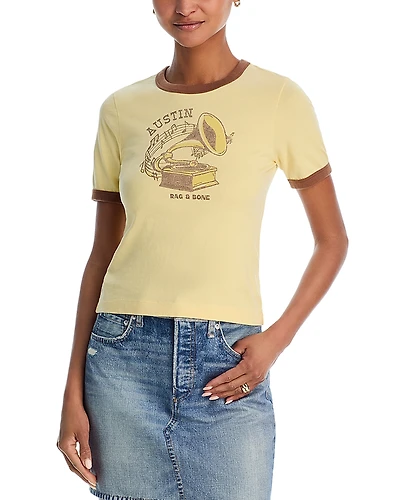 rag & bone Austin Ringer Tee