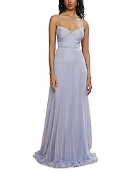 Amur Saylor Pleated Gown