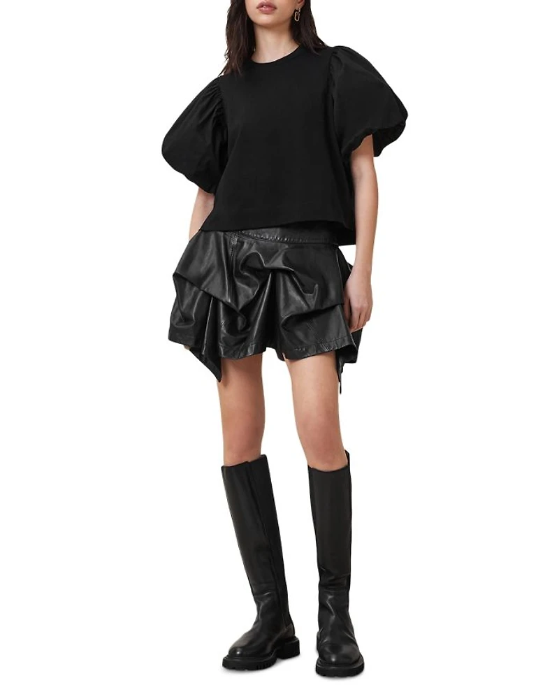 Leather Hitch Lea Skirt