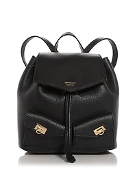Ferragamo Gancini Leather Backpack