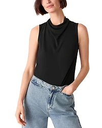 Whistles Sleeveless Cowlneck Top