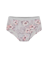 Deux par Girls' Printed Organic Cotton Short Panty - Little Kid