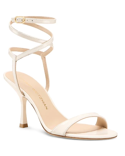 Stuart Weitzman Women's Nudist Wrap 85 High Heel Sandals