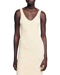 Fish Net Sleeveless Maxi Dress