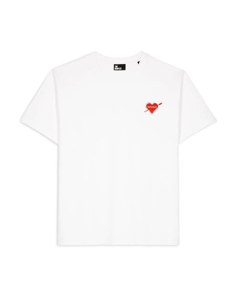 Graphic Heart Print Tee
