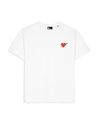 Graphic Heart Print Tee