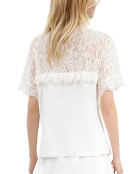 Lace Detail Tee