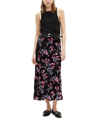 Floral Print Maxi Skirt