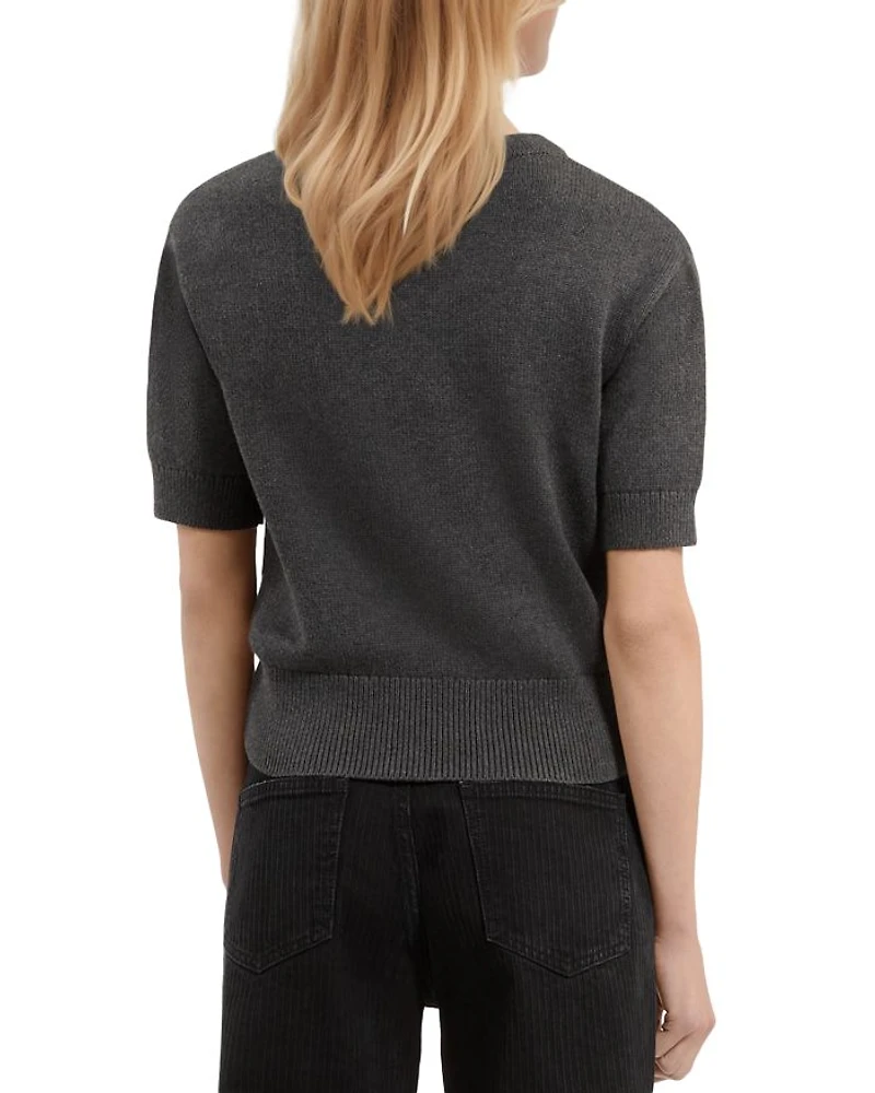 Short Sleeve Authority Sweater