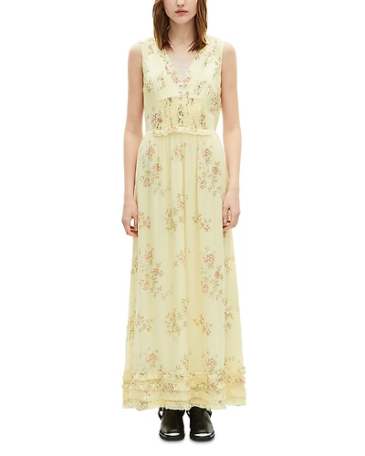 The Kooples V Neck Sleeveless Dress