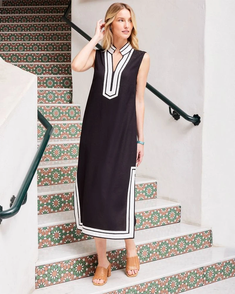 The St. Tropez Sleeveless Midi Dress