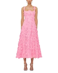 Leo Lin Odette Lace Midi Dress