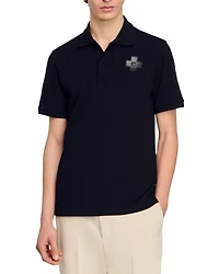 Cross Patch Polo Shirt