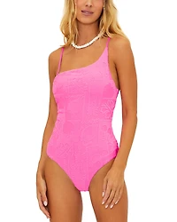 Beach Riot Athena Terry One Piece Swimsuit