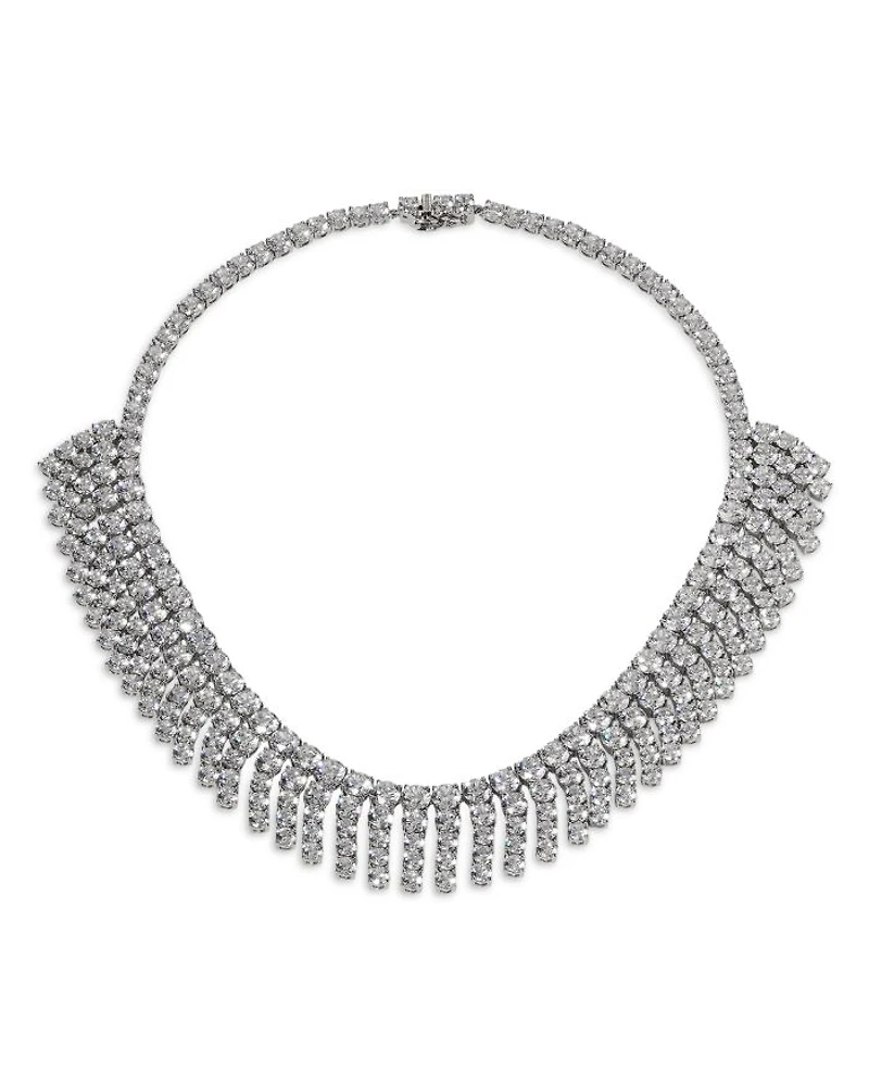 Starlet Fringe Necklace, 16"